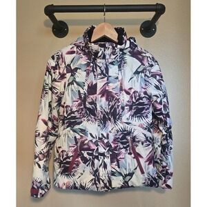 Floral Obermeyer teen snow coat / jacket Taja print ski jacket size 10 -12